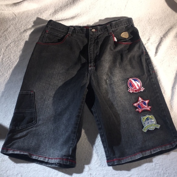 Raw Blue Other - Raw Blue Patch Jean Shorts